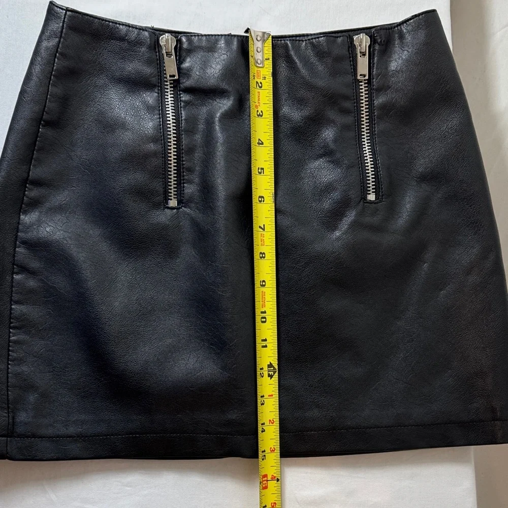Forever 21 Mini Skirt Set of Two. One Black, one Cream. M.